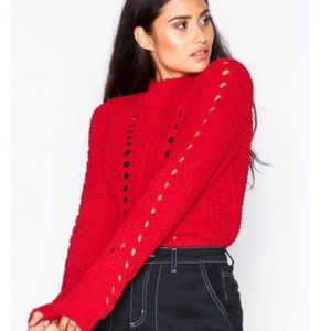 Vero Moda Knitted Yarn Sweater in Eggplant Purple from Hudson’s Bay